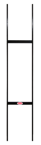 Real Estate round rod h-stake, 34 - Black